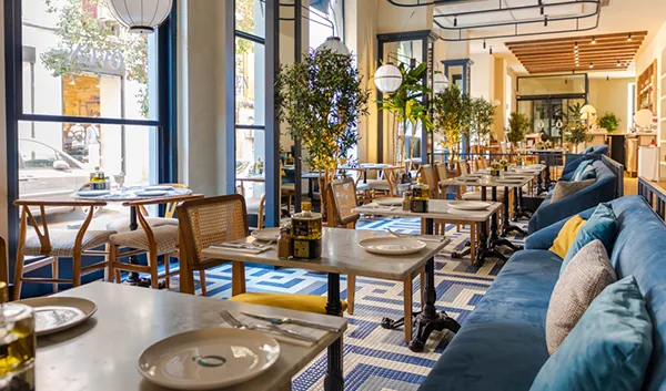 Interior del
restaurante Öven Fuencarral