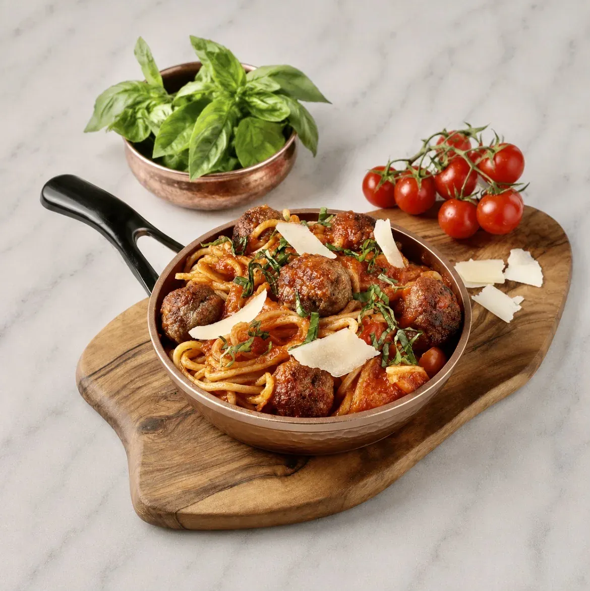 Pasta con Tomate de ÔVEN